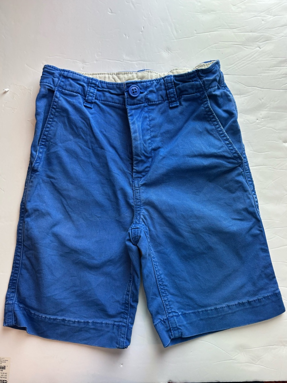 Men's Blue Casual Cotton Shorts